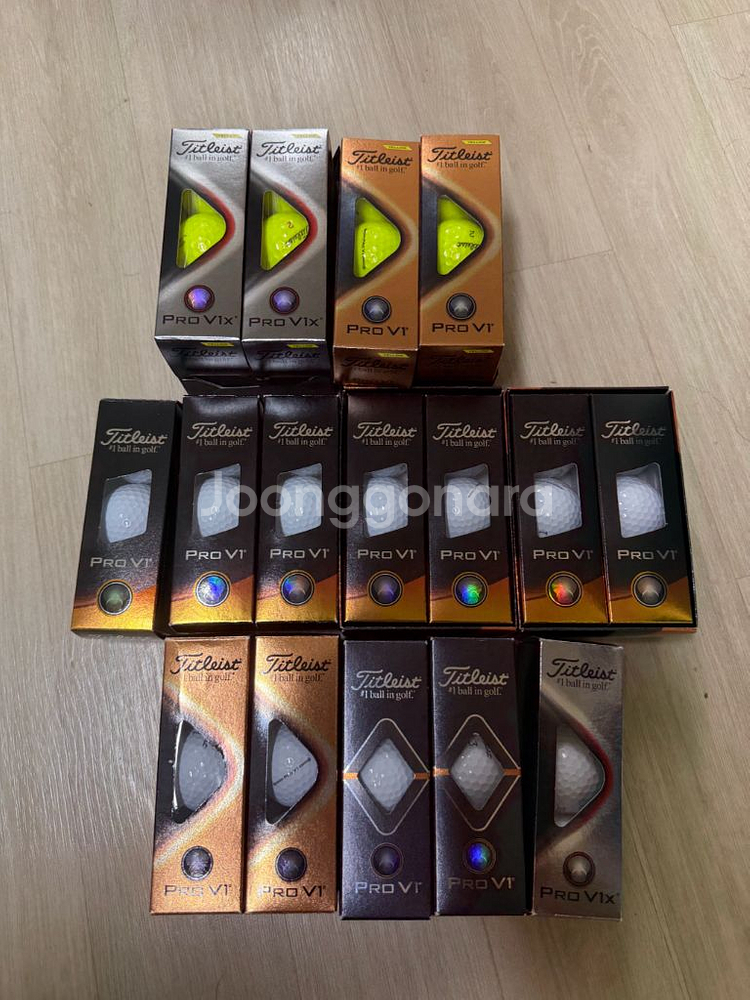 타이틀리스트 프로브이원 골프공--0