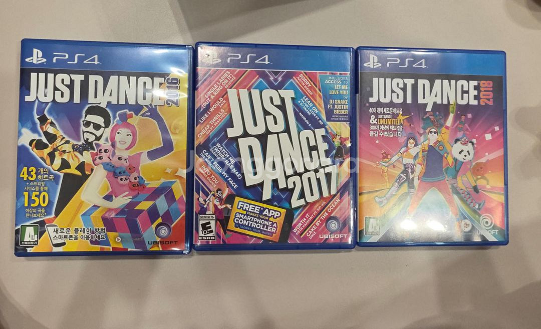 ps4 저스트댄스2016, 2017, 2018 S급--0