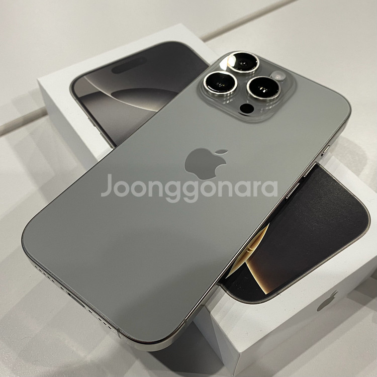 아이폰 16 Pro 128GB 내추럴 티타늄(정상해지)--6