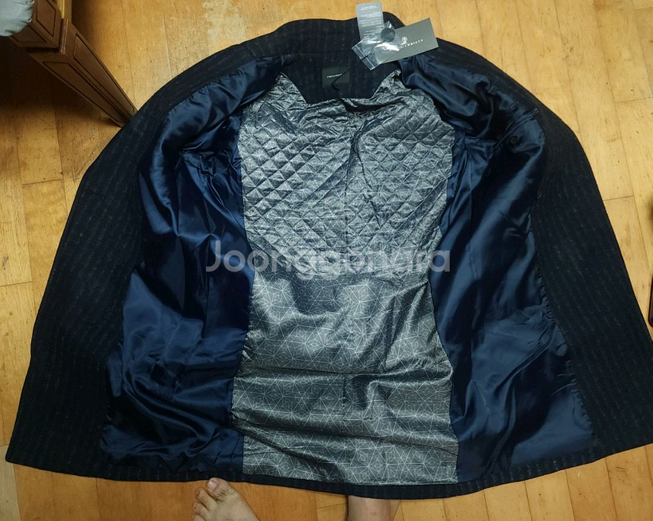 37만 크리스 크리스티 M L 백화점 새상품 코트 자켓--4