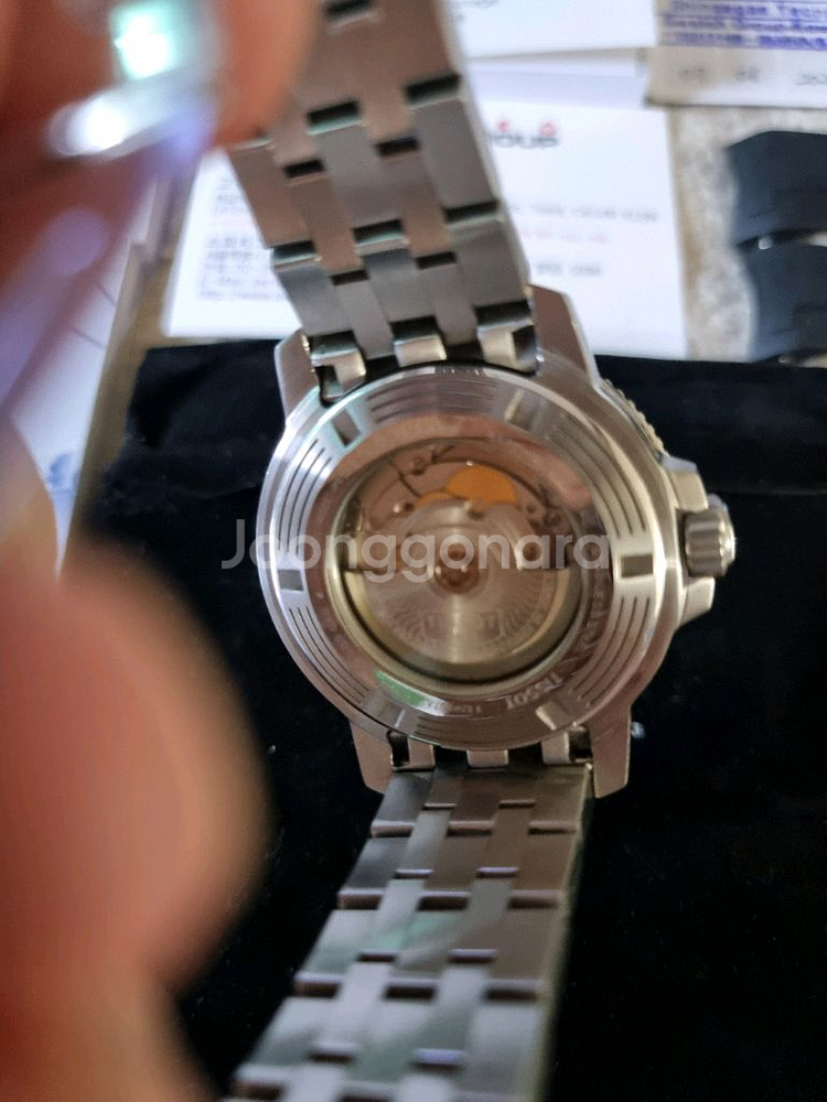 티쏘씨스타1000파워매틱80(풀박)43mm--5