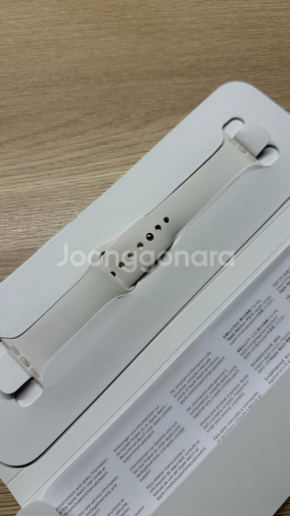 [M/L] 44mm 애플워치 스포츠 밴드(라이트블러시)--1