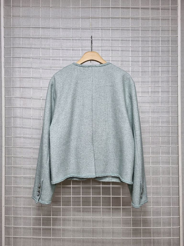 보카바카 트위드자켓 M (민트)--2