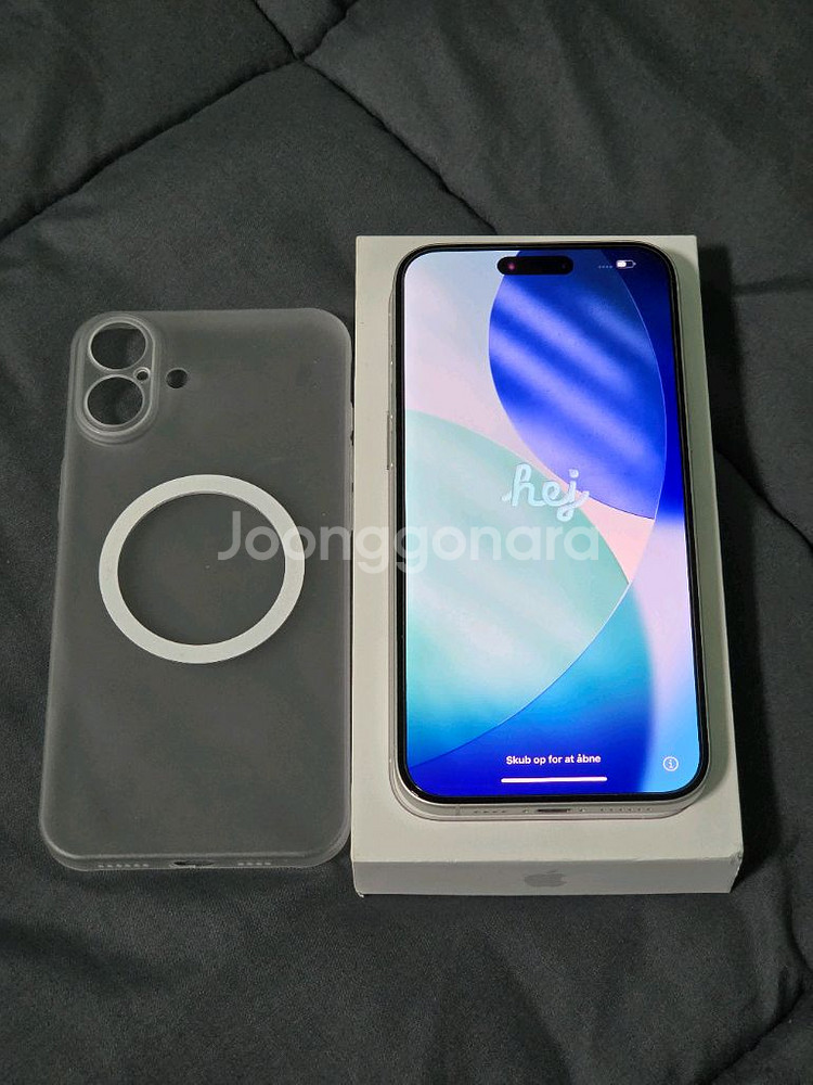 아이폰16 플러스 128GB 화이트 + 택배가능--1