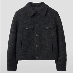 노이어 펜시 트위드 트러커 자켓 48(100사이즈)미착