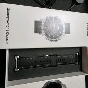 (거의새거)갤럭시워치8 클래식 46mm 블루투스 블랙