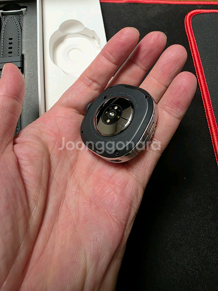 (거의새거)갤럭시워치8 클래식 46mm 블루투스 블랙--6