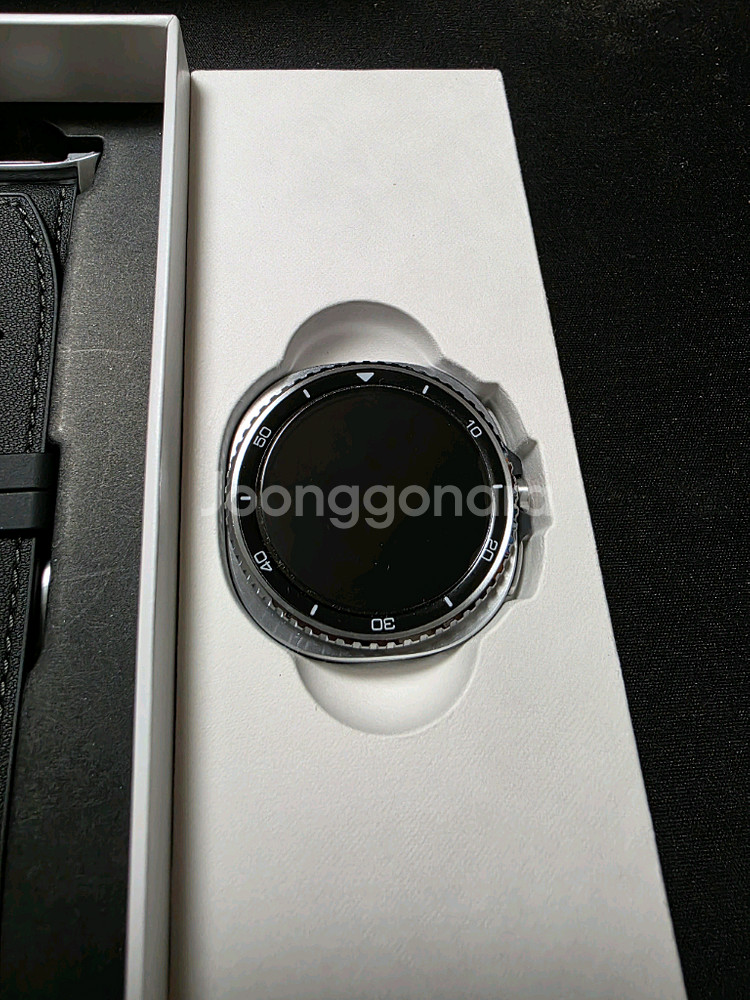 (거의새거)갤럭시워치8 클래식 46mm 블루투스 블랙--8