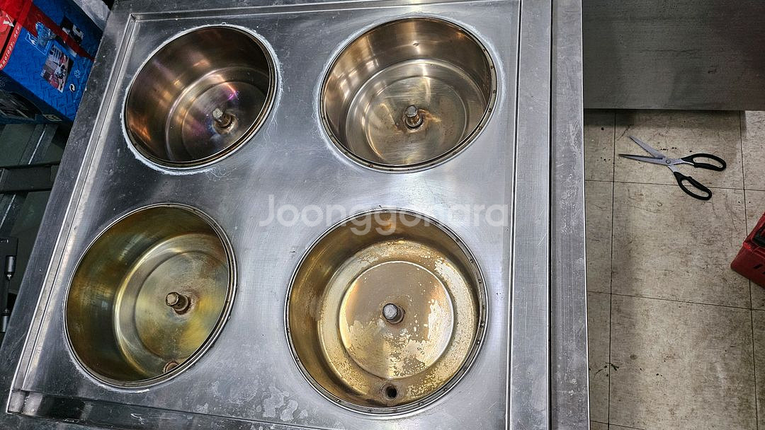 업소용 스팀보일러 + 4구 업소용 찜기 세트--4