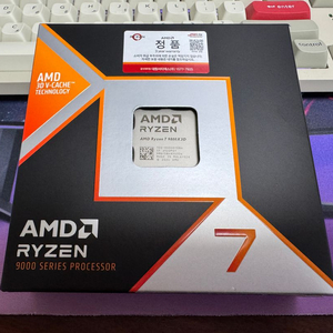 AMD 9800X3D CPU 판매합니다.