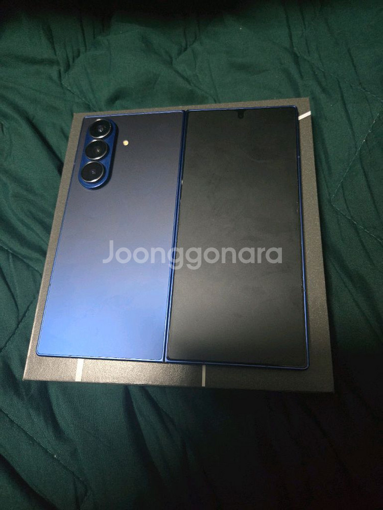 폴드7 블루 512 풀박스 팝니다--1