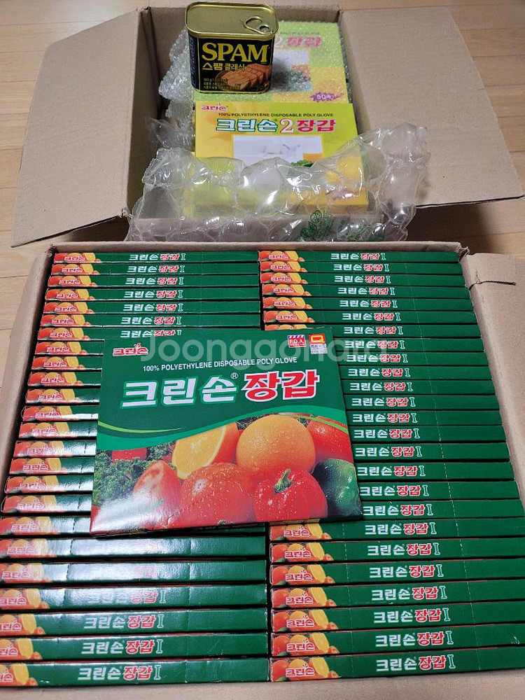 무료배송/스팸클래식300g 1개 +위생장갑 50매68개--0