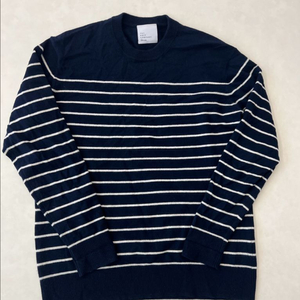 더니트컴퍼니 스트라이프 캐시미어 니트 S(95~100)