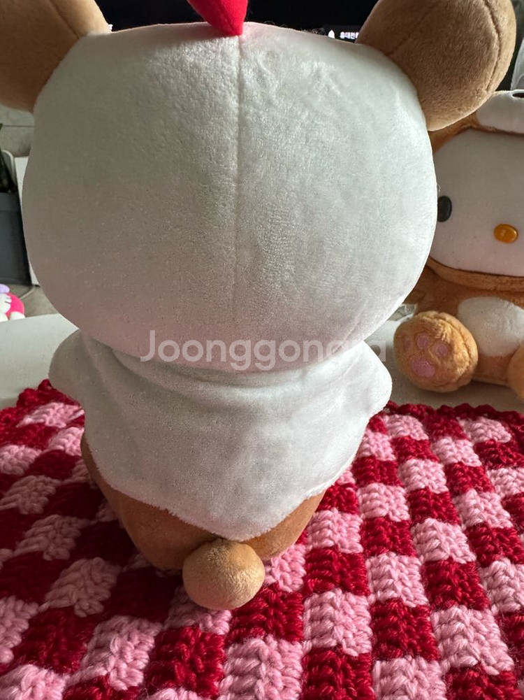 빈티지 고전 리락쿠마 에그 닭망토 시팅 인형 소장품--6