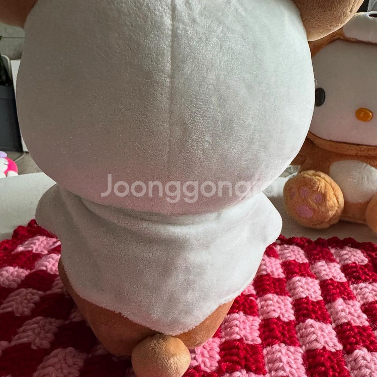 빈티지 고전 리락쿠마 에그 닭망토 시팅 인형 소장품--2