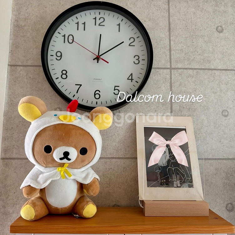 빈티지 고전 리락쿠마 에그 닭망토 시팅 인형 소장품--1