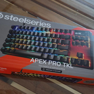 스틸시리즈 무선키보드 Apex Pro TKL Gen 3