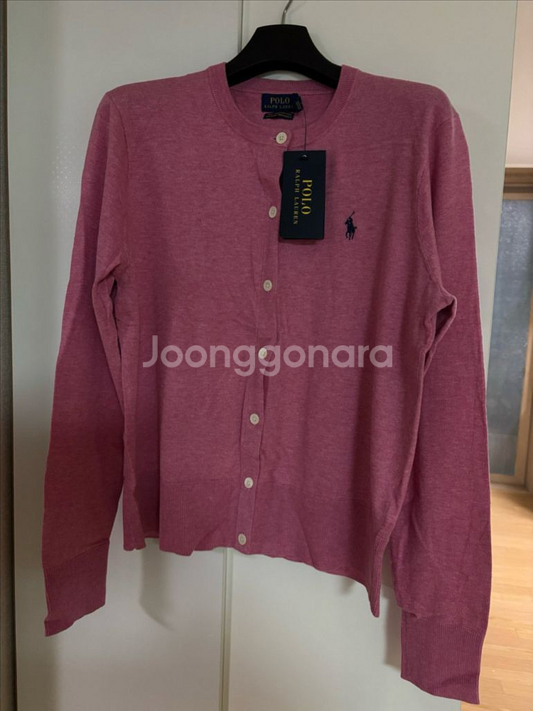 [미사용]폴로랄프로렌 피마코튼 여성 가디건--0