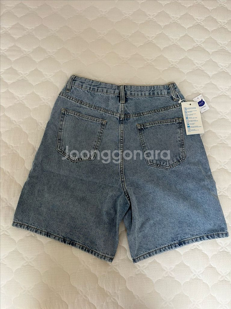 데님 반바지 미개봉--1