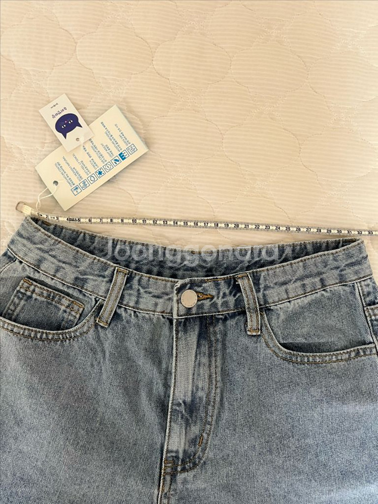 데님 반바지 미개봉--2