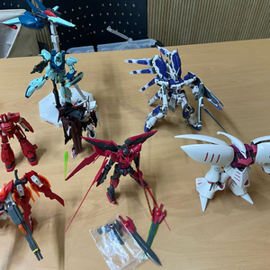 건담 hg ,rg 하이뉴 조립 개별