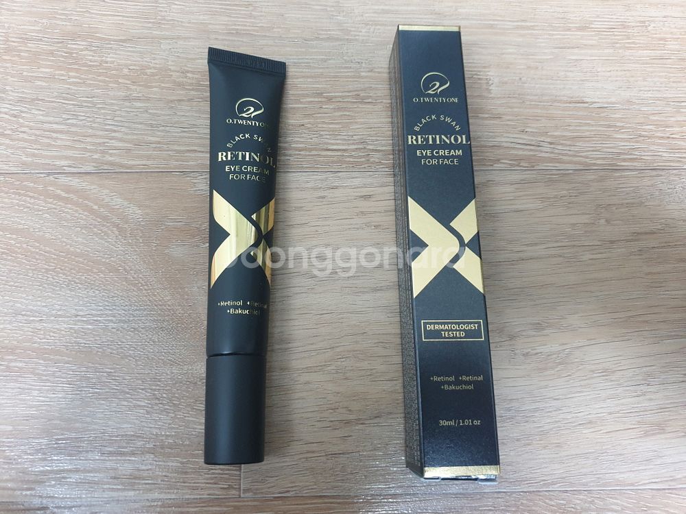 오투에니원 블랙스완 레티놀 아이크림 포 페이스 30ml--0