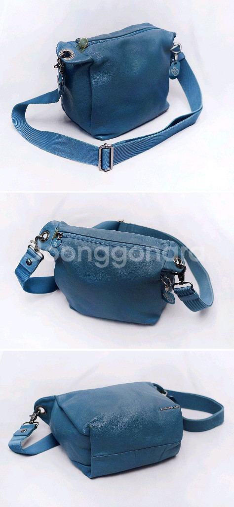 만다리나덕 이태리 멜로우 레더 멀티웨이 가죽 크로스바디--2