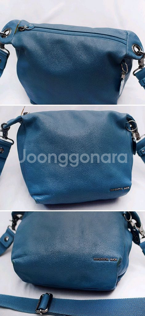 만다리나덕 이태리 멜로우 레더 멀티웨이 가죽 크로스바디--3