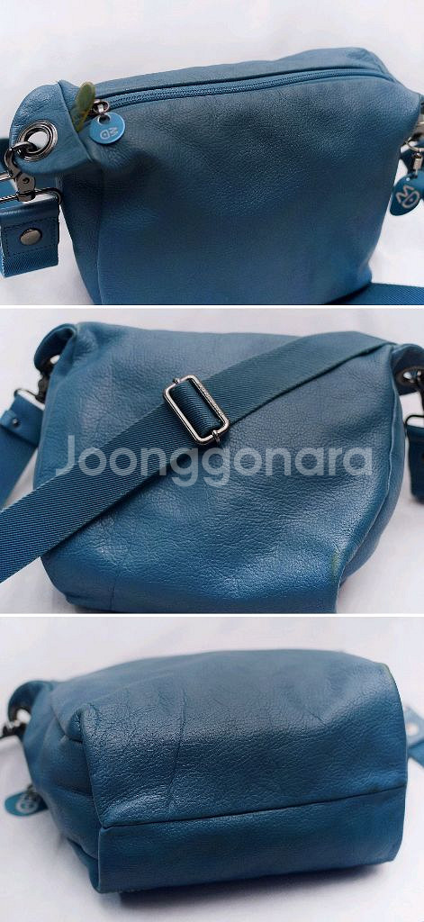 만다리나덕 이태리 멜로우 레더 멀티웨이 가죽 크로스바디--4