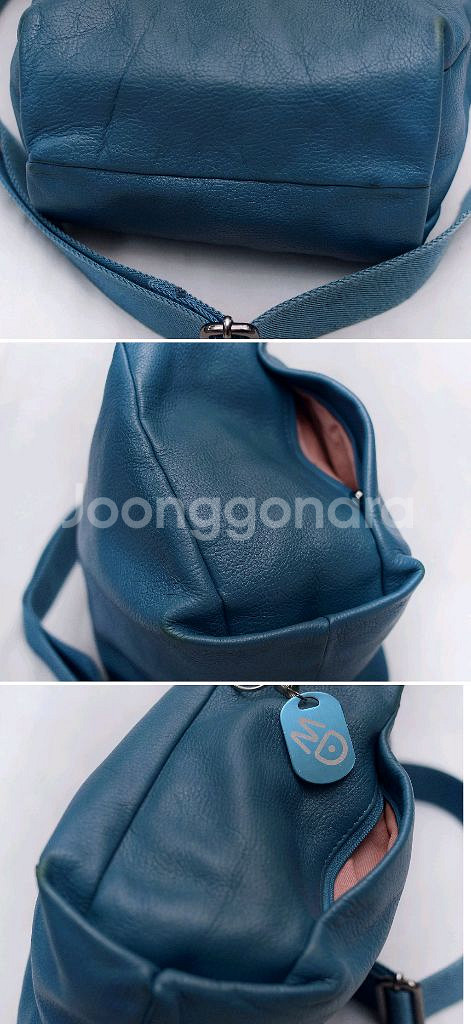 만다리나덕 이태리 멜로우 레더 멀티웨이 가죽 크로스바디--6