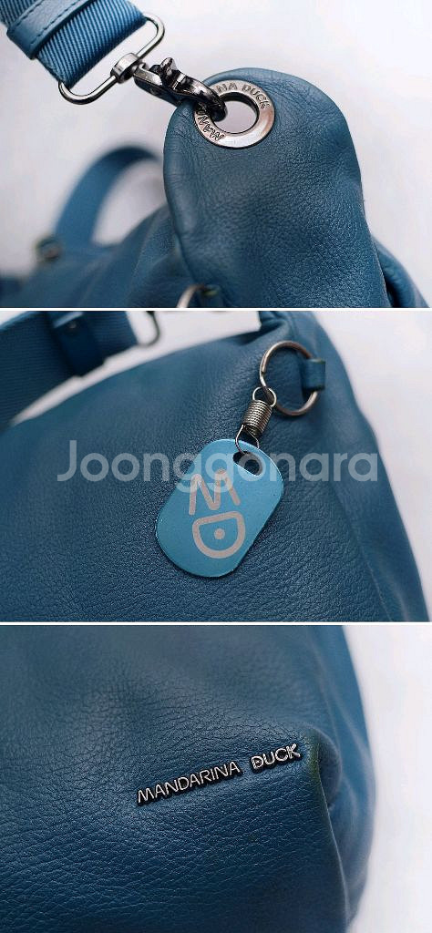 만다리나덕 이태리 멜로우 레더 멀티웨이 가죽 크로스바디--7