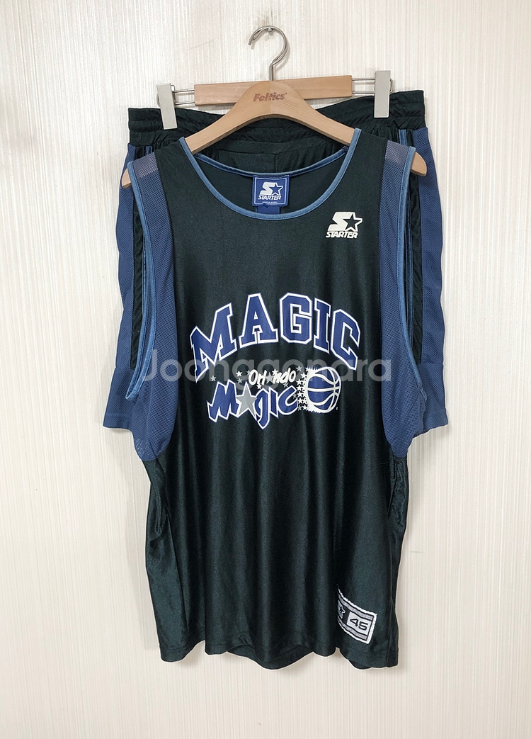 NBA 스타터 '90 올랜도매직 어센틱져지 상하세트--0