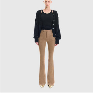 (새상품)구즈 스웨이드 부츠컷 팬츠