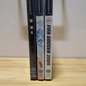 철권4, FIFA2004, SSX3 플스게임 3종 일괄