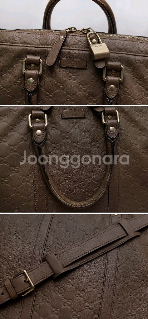 구찌 (구찌시마 레더 브리프케이스 (숄더.크로스)--7