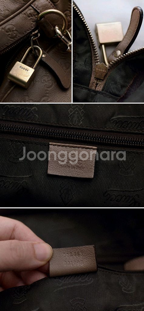 구찌 (구찌시마 레더 브리프케이스 (숄더.크로스)--9