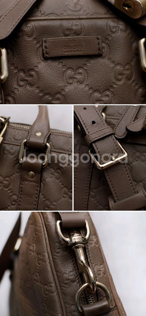 구찌 (구찌시마 레더 브리프케이스 (숄더.크로스)--8