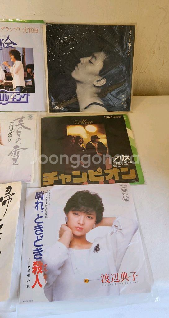 일본 엔카 LP 음반 모음9장7인치--2