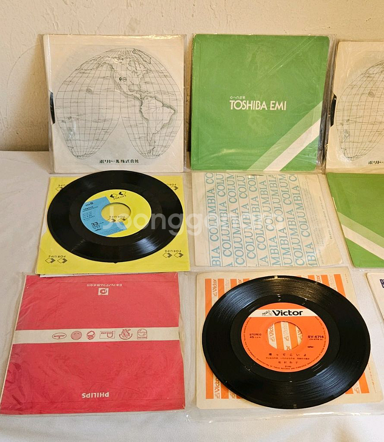 일본 엔카 LP 음반 모음9장7인치--4