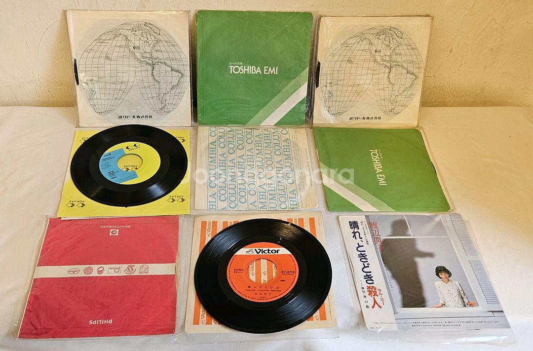 일본 엔카 LP 음반 모음9장7인치--3