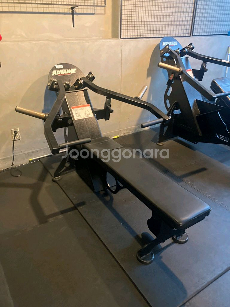 뉴텍 플랫해머벤치 레털럴로우(시티드로우) 옥시즌 하프렉--2