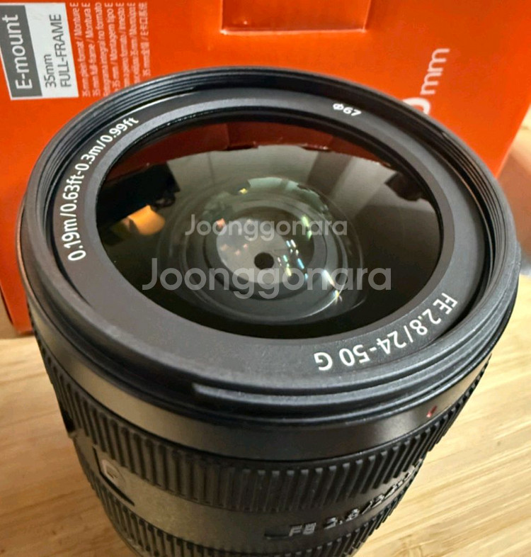 소니 24-50 g f2.8 fe 풀박스 2450g--1