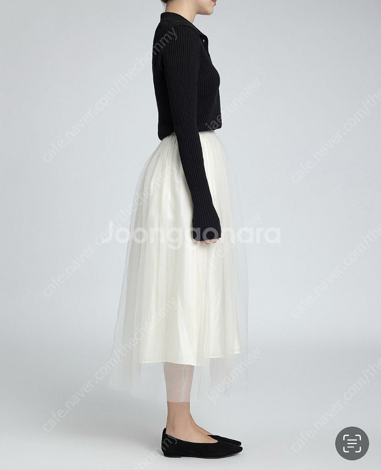 [새제품] PVCS 플레어 샤스커트 / 운포 4--3