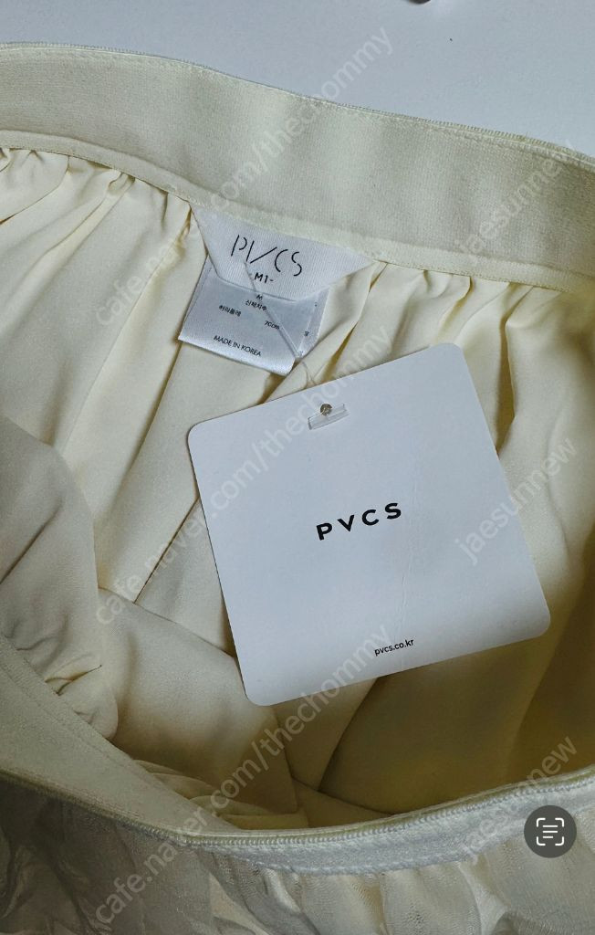 [새제품] PVCS 플레어 샤스커트 / 운포 4 이미지