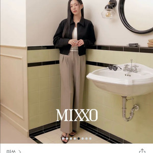 미쏘 블루종 점퍼 자켓