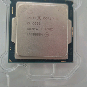 인텔 icore i5 6600 cpu