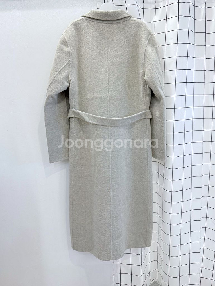 드베이스까레 울90% 핸드메이드코트--1