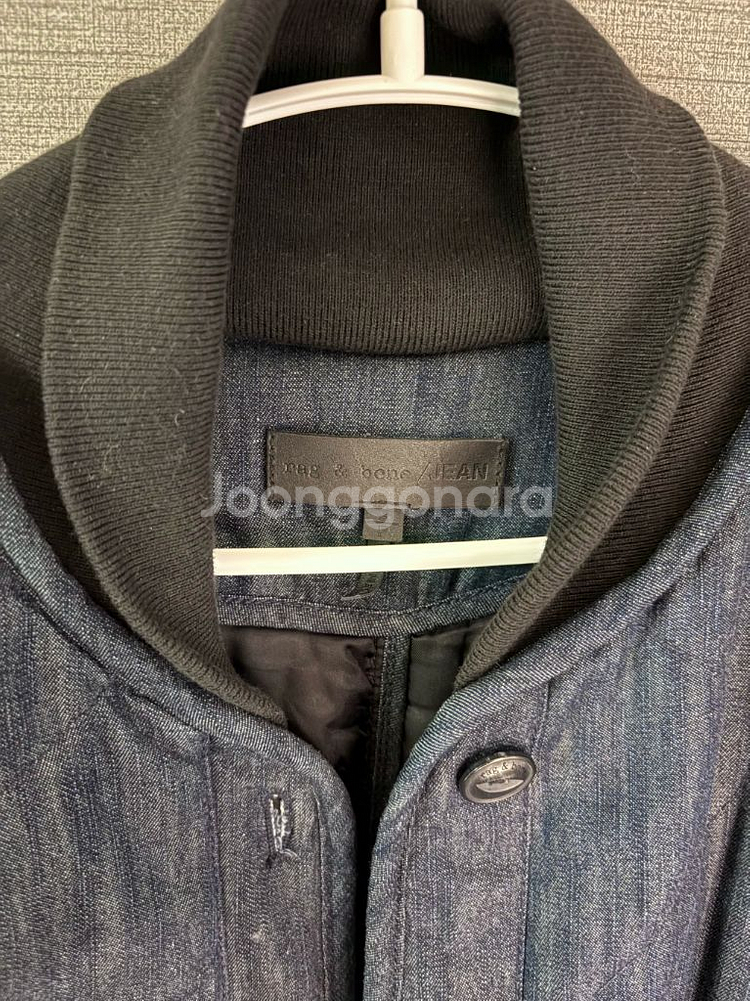 rag&bone jean 데님 누빔면자켓 (남자S사이즈--1