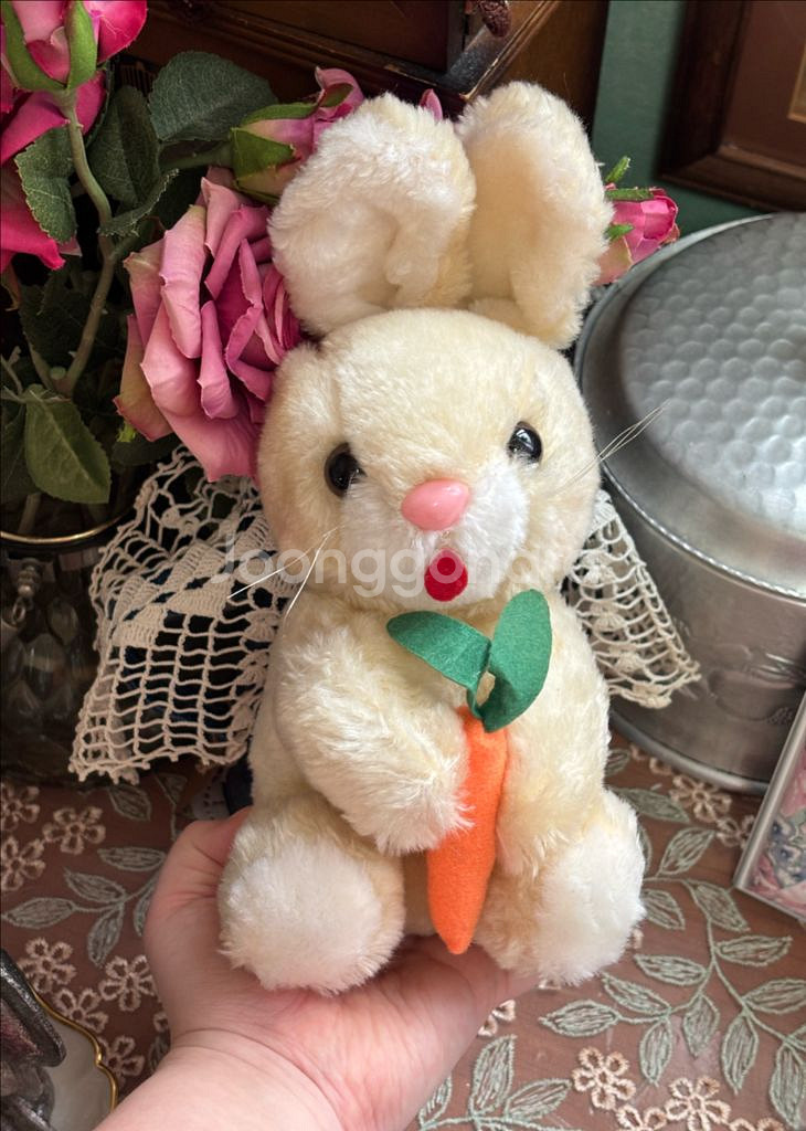 80년대 앤틱빈티지인형 토끼고전인형 빈티지소품모리걸갸루--1