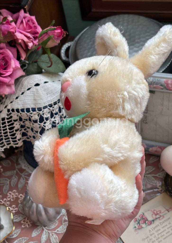80년대 앤틱빈티지인형 토끼고전인형 빈티지소품모리걸갸루--2